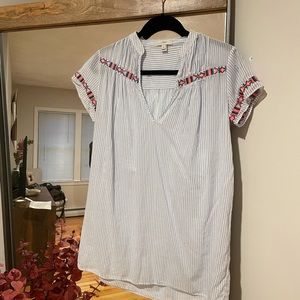 J.Crew Striped Beach Cover Up